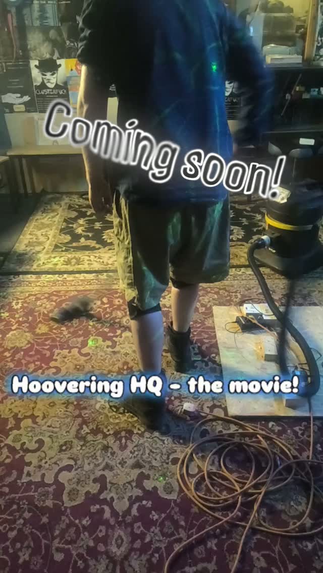 You all loved our hoovering video so get ready for a full feature - starring Jake Shonk as the guy with the vacuum
Hoovering HQ - No dust left behind! 

#vacuum #bigrug #hoovering