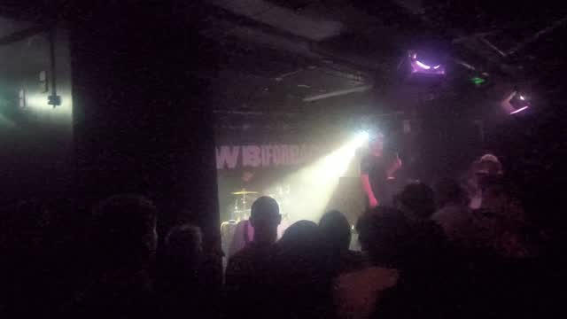 Death Grips walked so @yhwhnailgun could run. First midweek gig in years, first time at @clwbiforbach in years. Fought the urge to stay in. Heard one track by this mysterious group and had to know more. Needed to understand. Vocals sung inside out like Goblin, maximalism tried and tested on the drums, oddest drum kit to gaze upon, an unrelenting machine. Guitar floating maliciously through the air like sounds of a far off carnival mixed with local industry. Sub base and innocuous synth sounds tempting you down dark alleyways, playful and dangerous. 
Embodiment of the sound of a city, equal part mechanic equal part organic. Vocals delivered by a young pastor possessed, comfortable with his demon but terrified of what they may say. 
Last time I was scared at a gig it was psychobilly cattle not the actual music that gave me the heebie-jeebies. An addictive fear. Replay, replay, I want to feel it in my bones. Unsettled, overwhelmed, beautifully baffled by this audacious display reminding us that music only has rules when we say it does. 
Greatest disturbing sound since @_housewives_ 

#yhwh #gigreview #livemusic #newyorkmusic
