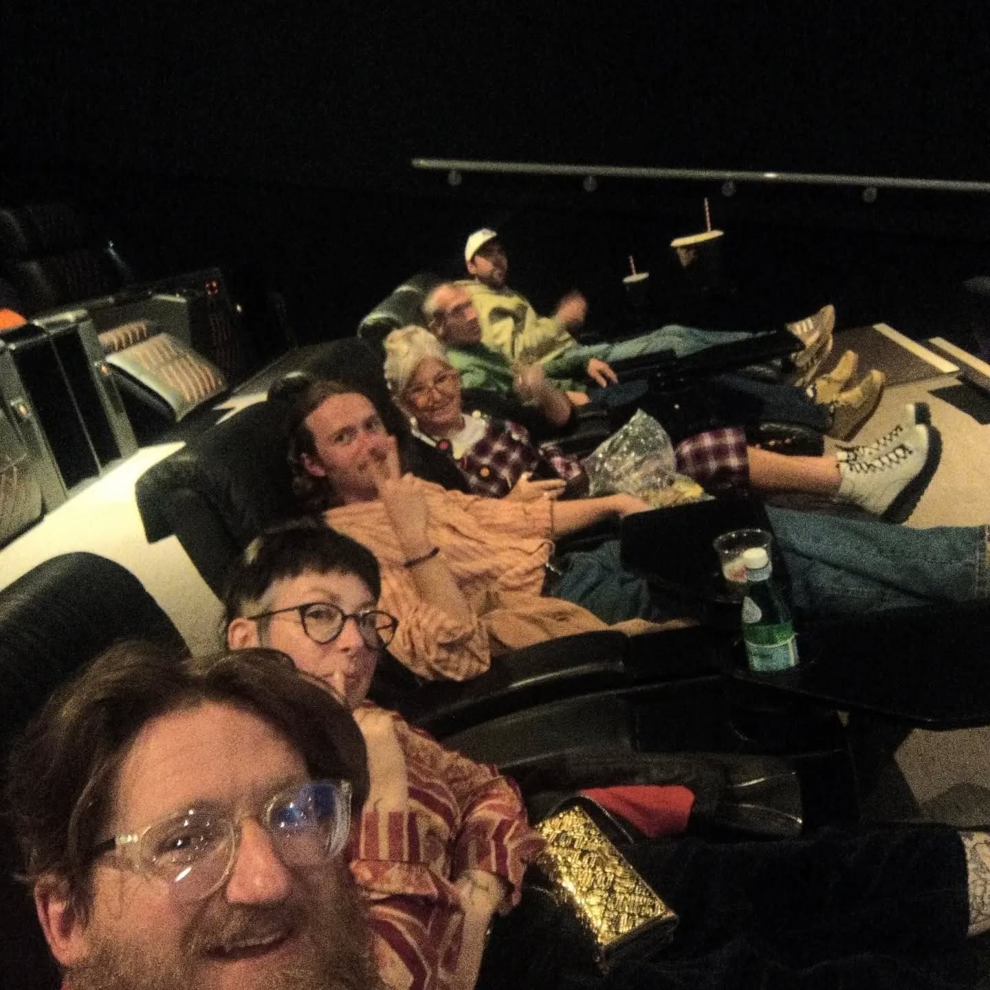 Big up the Digger delegation! Seeing Stacey on the big screen again! #digger #cinéma @vue bit more volume next time!