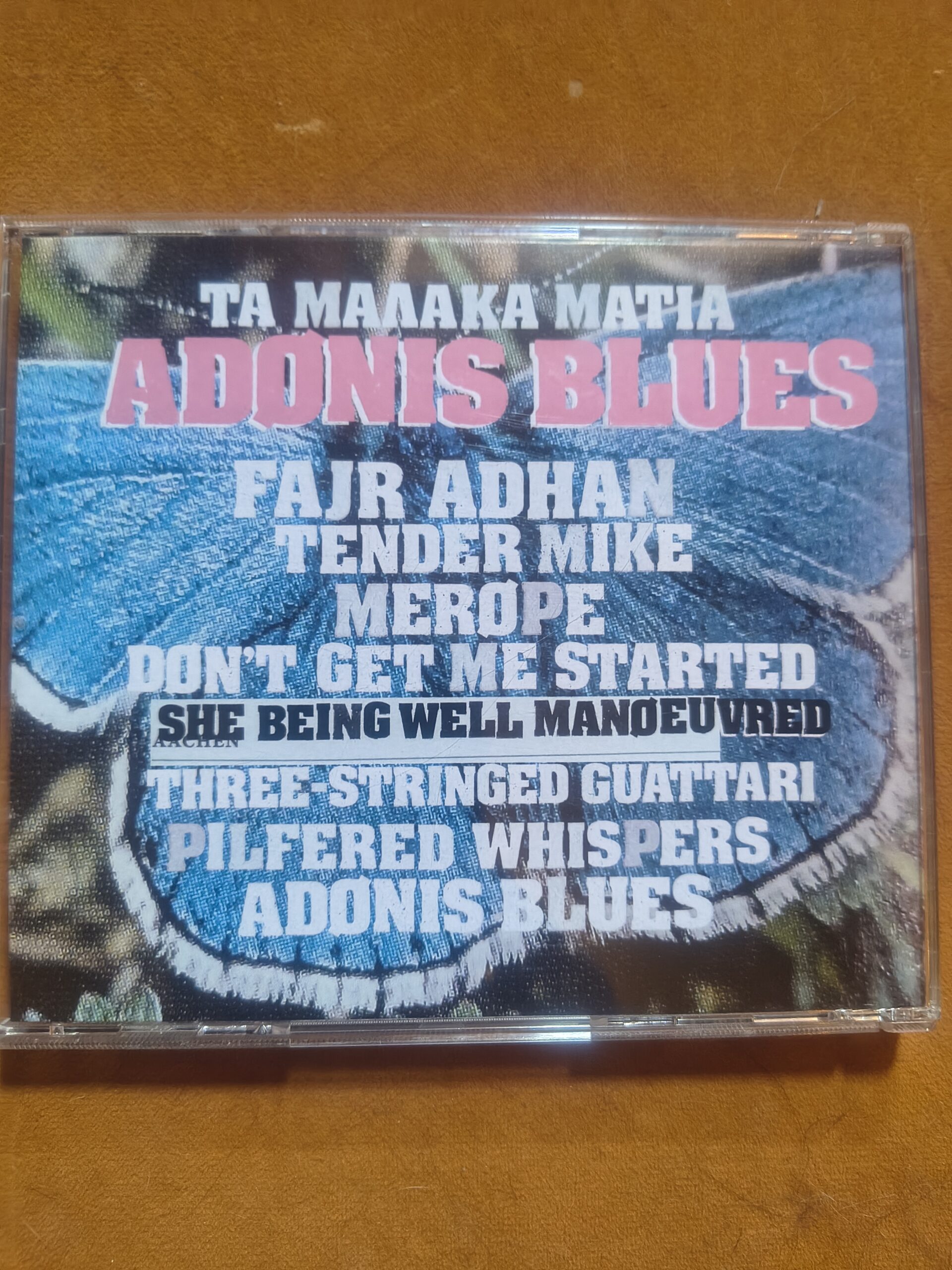 Ta Malaka Matia - ADONIS BLUES - CD - Image 3